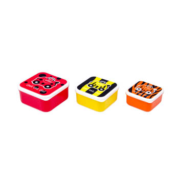 Trunki Matlådor Snack Pot Nyckelpiga/Bi/Tiger (3 st)